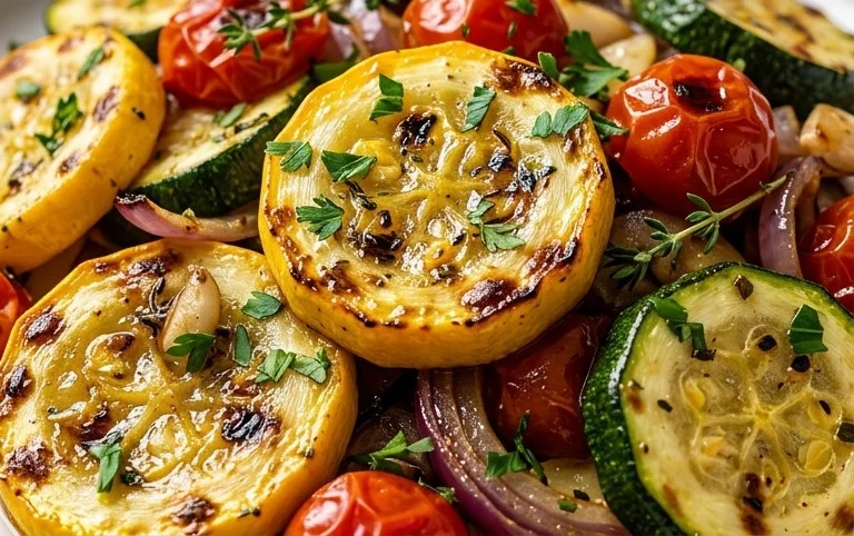 Roasted Summer Squash