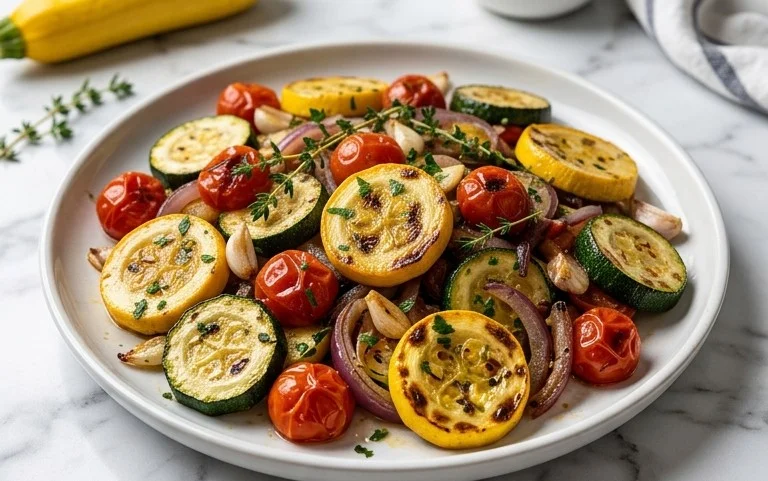 Roasted Summer Squash
