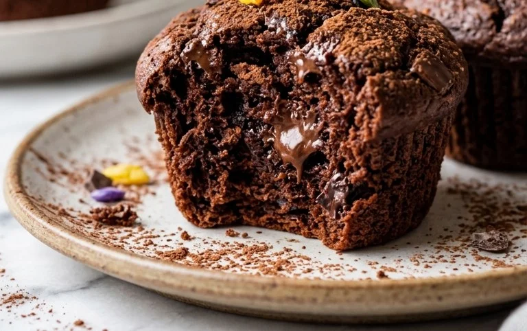 Double Chocolate Muffins