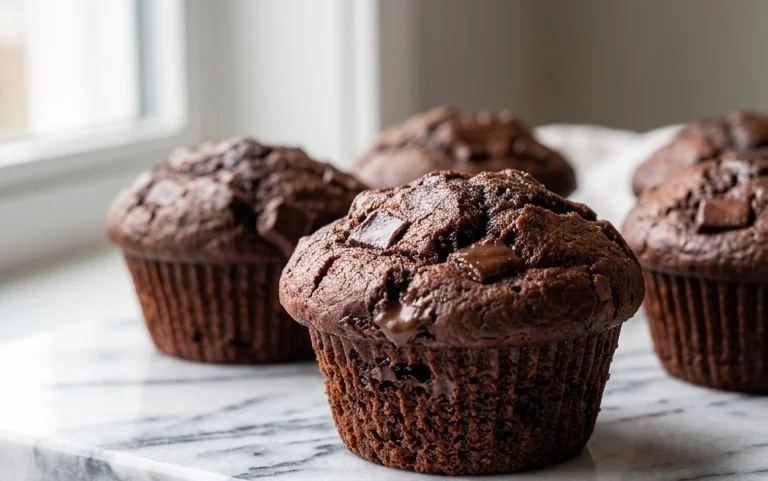 Double Chocolate Muffins