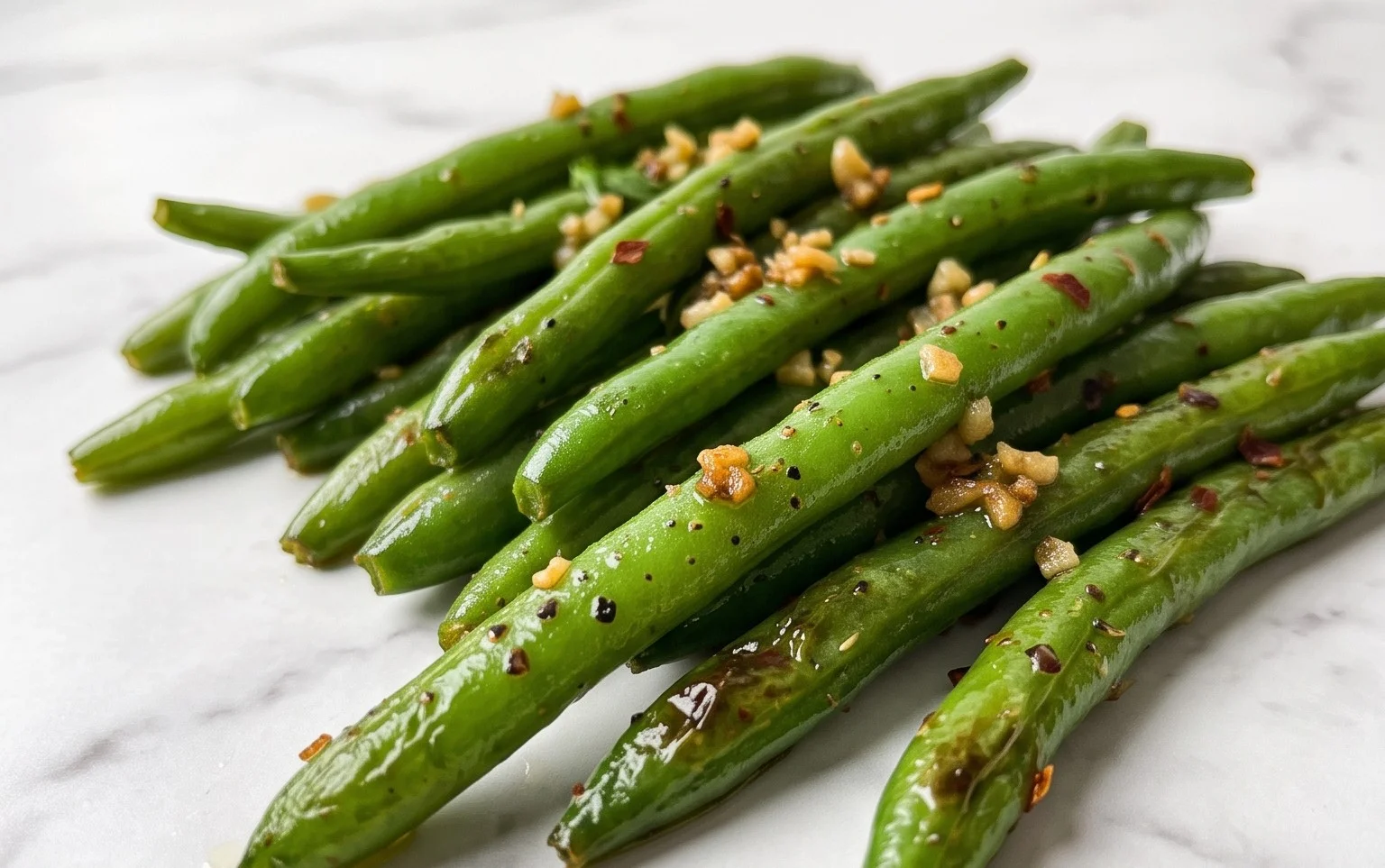 Sautéed Green Beans with Garlic