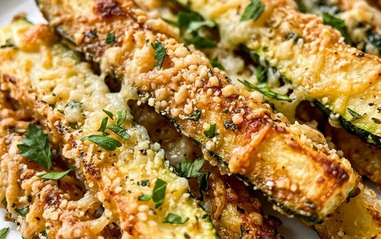 Baked Parmesan Zucchini Fries