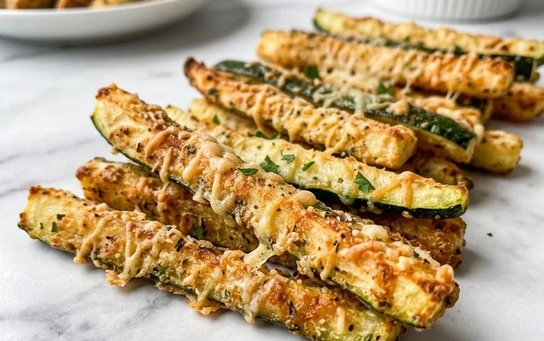 Baked Parmesan Zucchini Fries