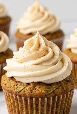 Zucchini Cupcakes with Cream Cheese Frosting