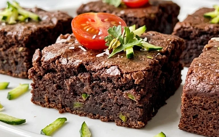 Secretly Healthy Zucchini Brownies