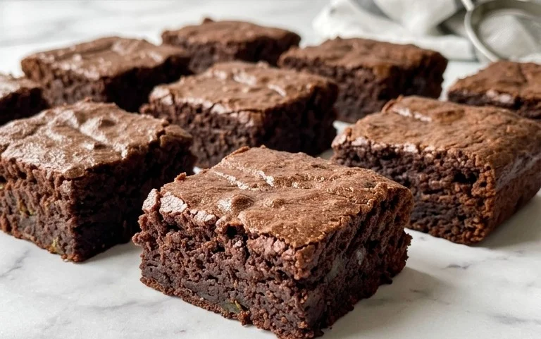Secretly Healthy Zucchini Brownies
