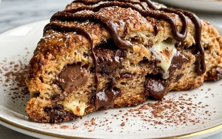 Triple Chocolate Scones