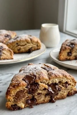 Triple Chocolate Scones