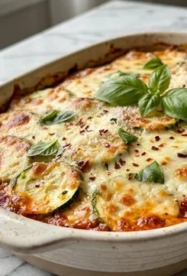 Three Cheese Zucchini Parmesan