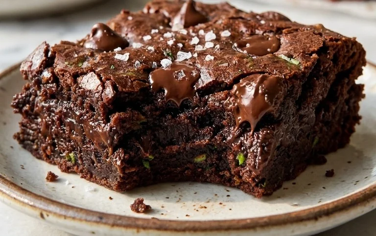 Secretly Healthy Zucchini Brownies