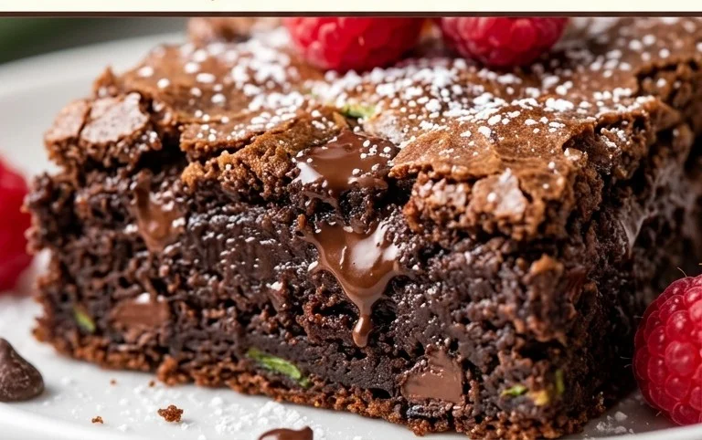 Chocolate Zucchini Brownies Recipe